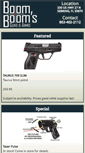 Mobile Screenshot of boomboomsguns.com